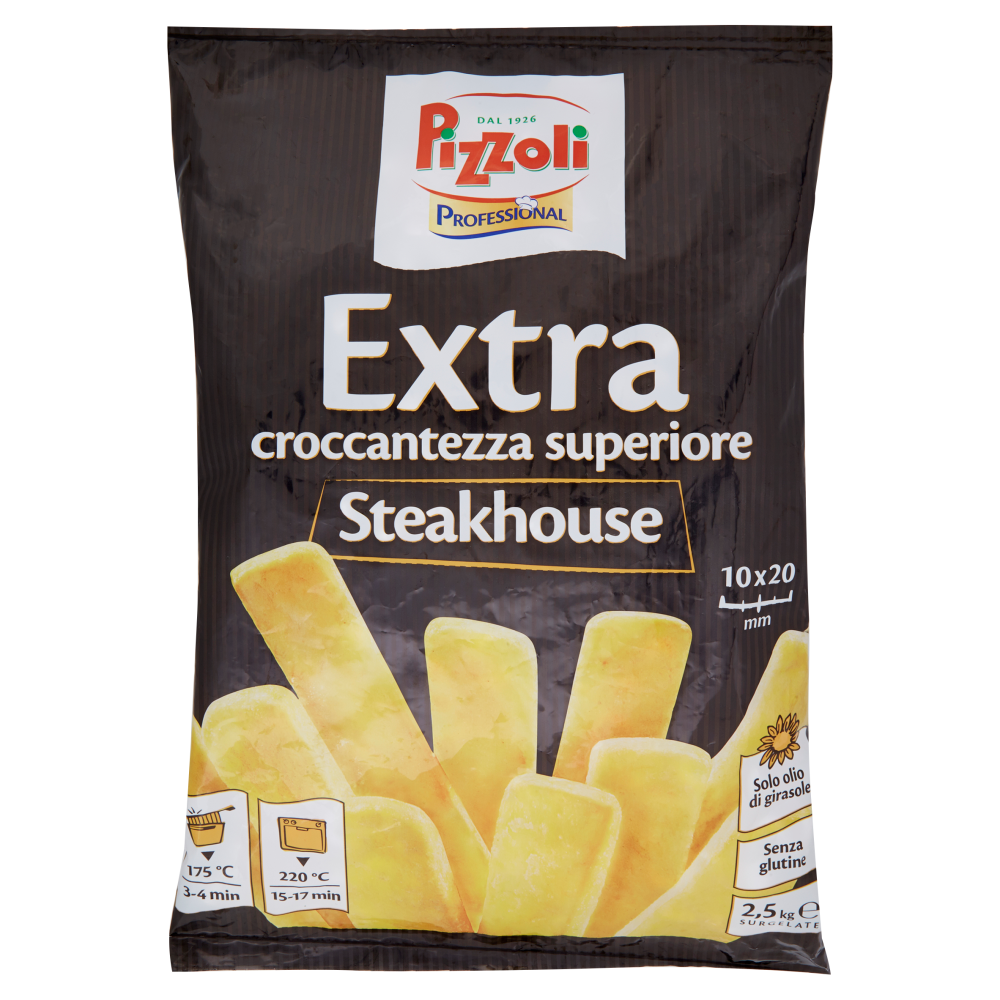 Pizzoli Professional Extra Steakhouse Surgelate 2,5 kg