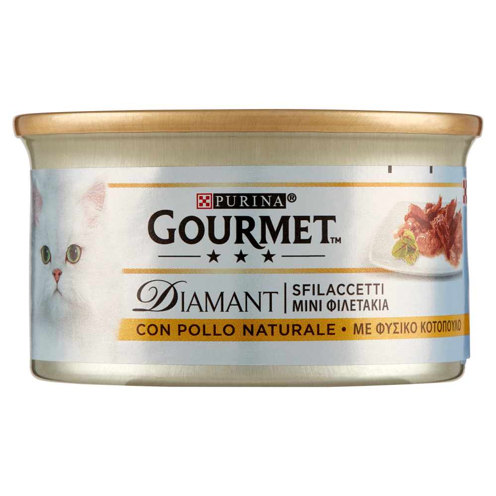 PURINA GOURMET Diamant Sfilaccetti con Pollo Naturale 85 g