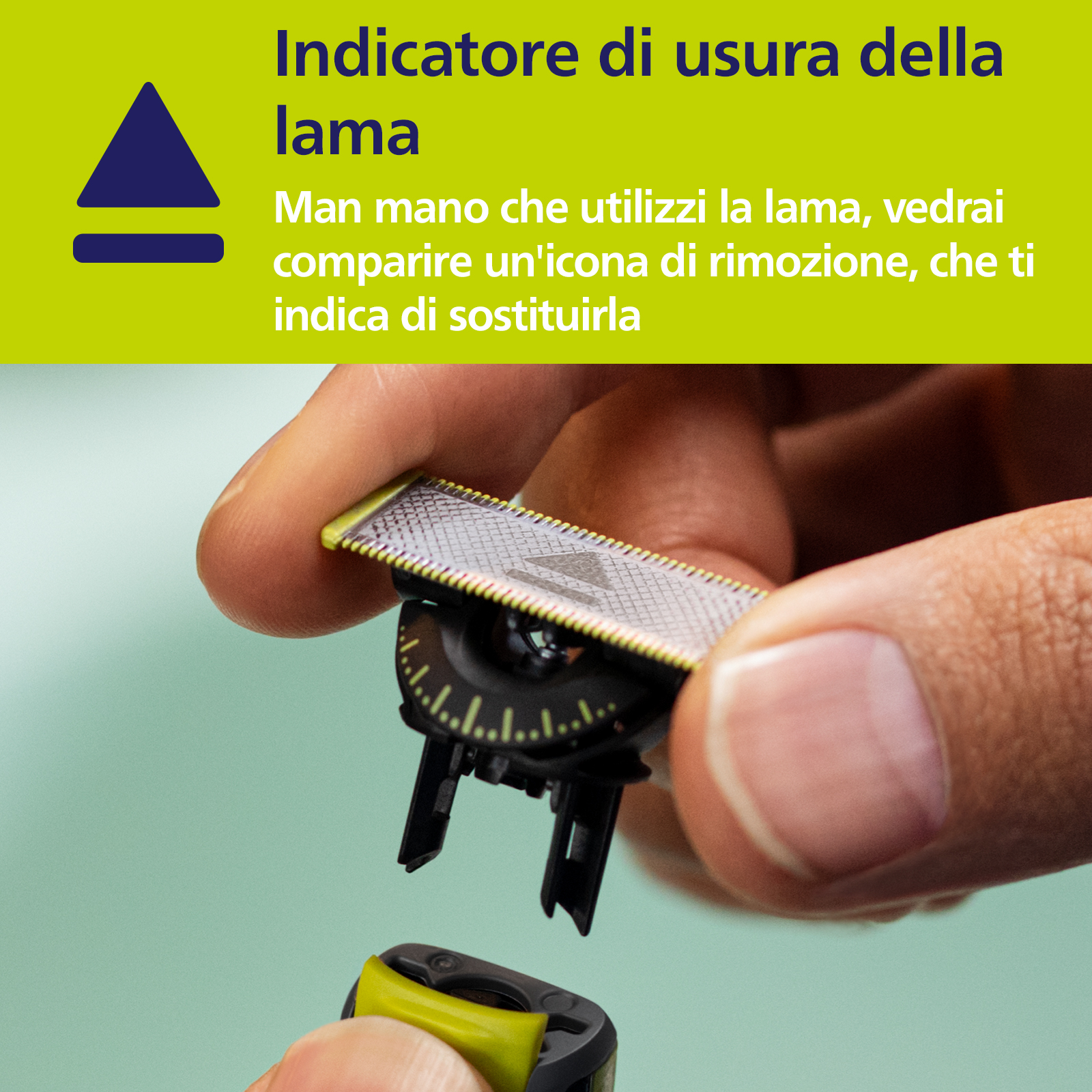 Philips Norelco OneBlade OneBlade QP430/50 Lama di ricambio 360