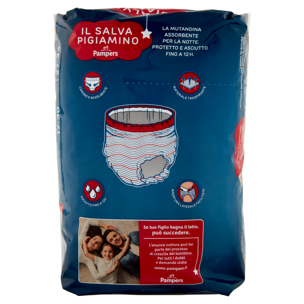 Pampers il Salva Pigiamino anni 4-7 Kg 17-30 Unisex 10 pz