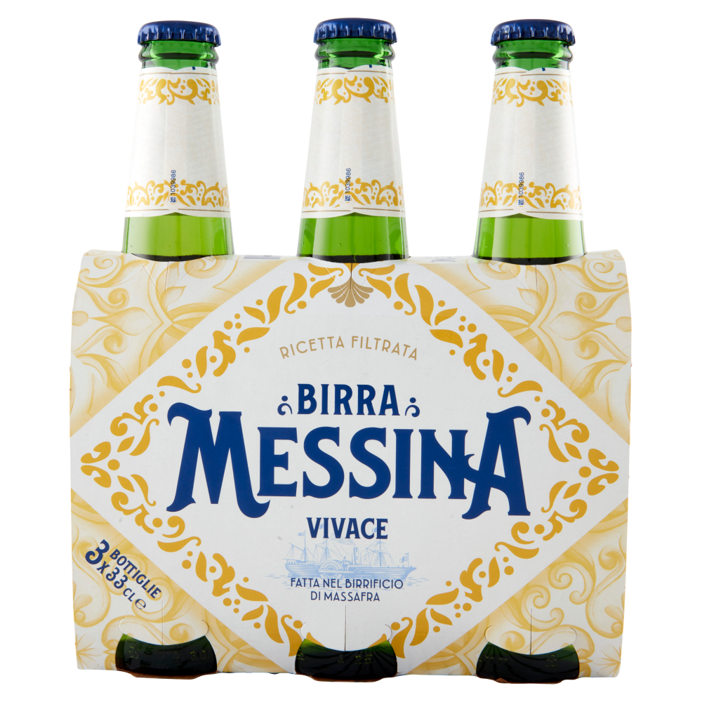 Birra Messina Vivace 3 x 33 cl