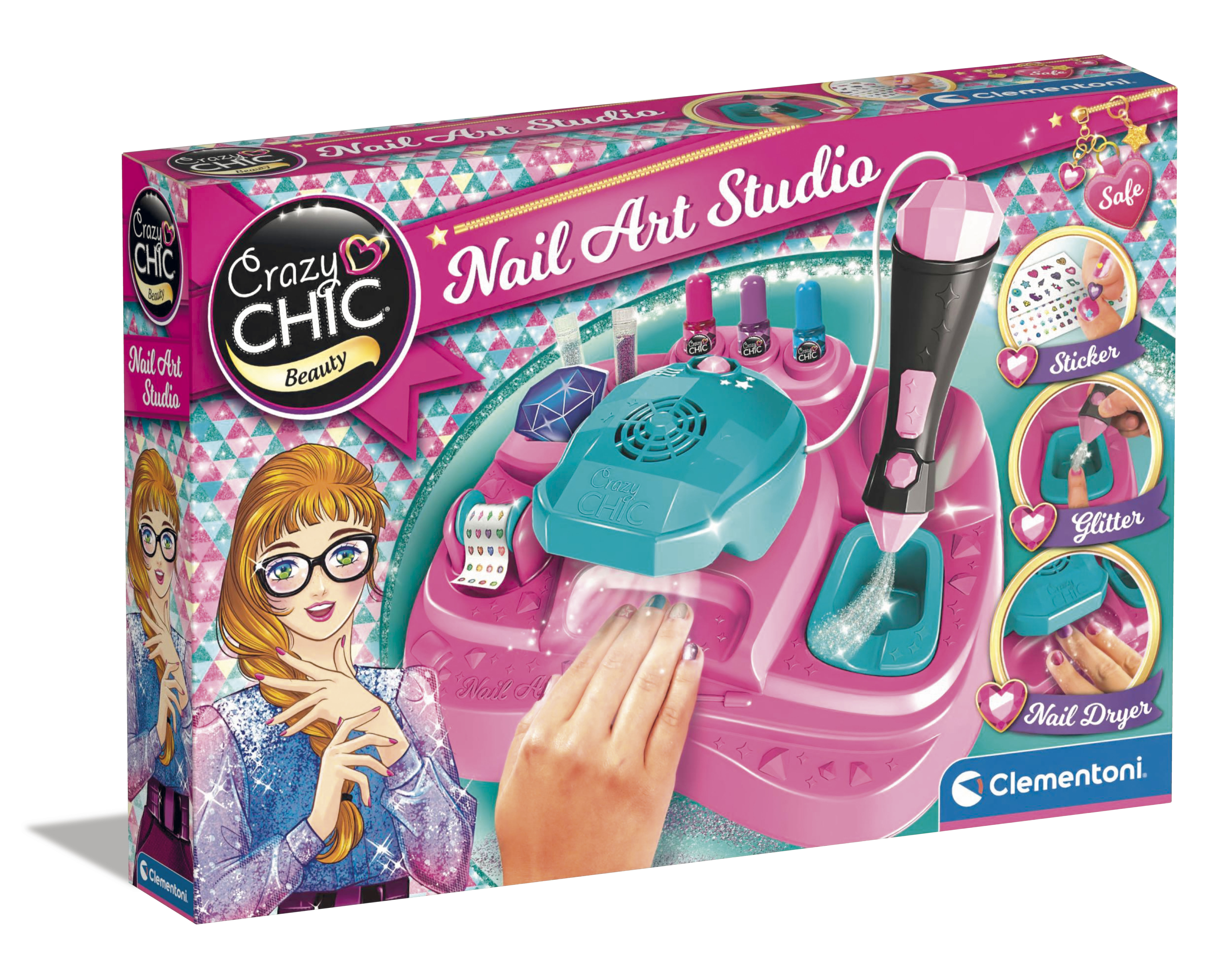 Clementoni Action & Réaction - Crazy Chic - Nail Art Studio