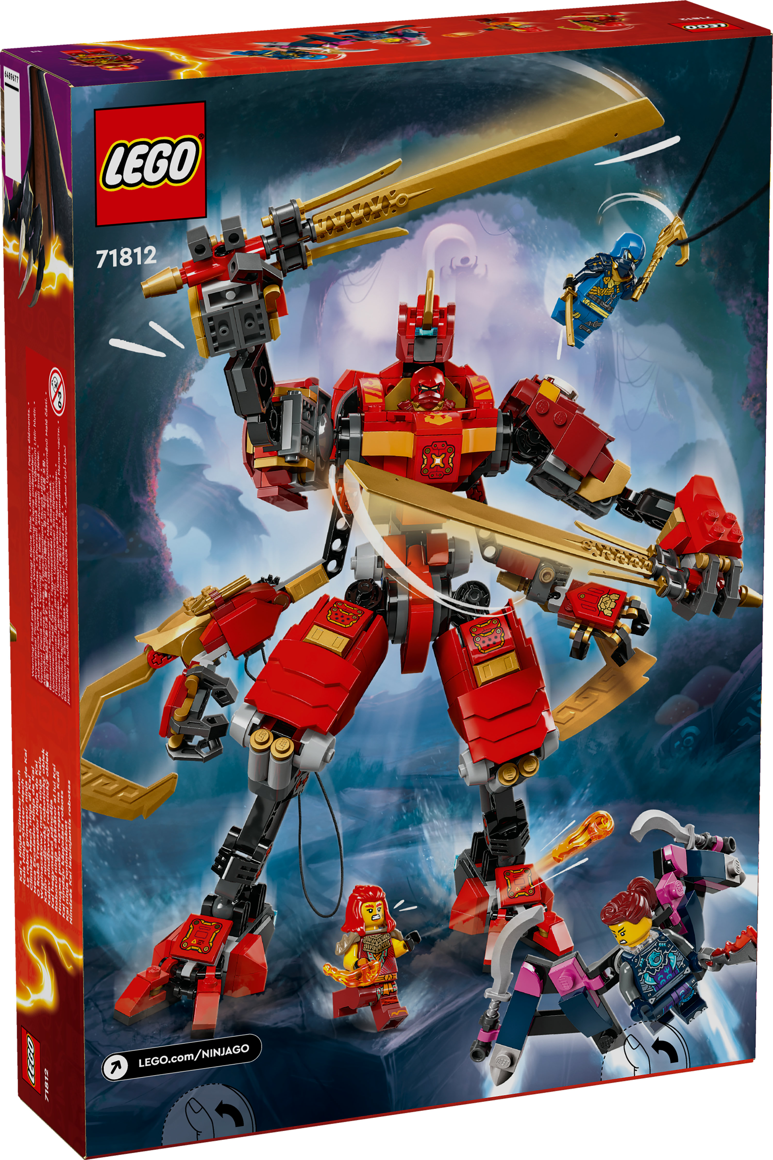 LEGO NINJAGO Climber Mech ninja di Kai