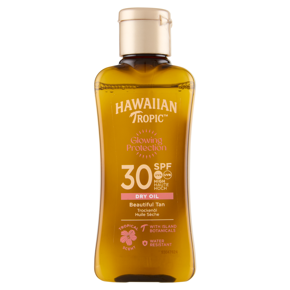 Hawaiian Tropic Glowing Protection Dry Oil SPF 30 High 75 mL