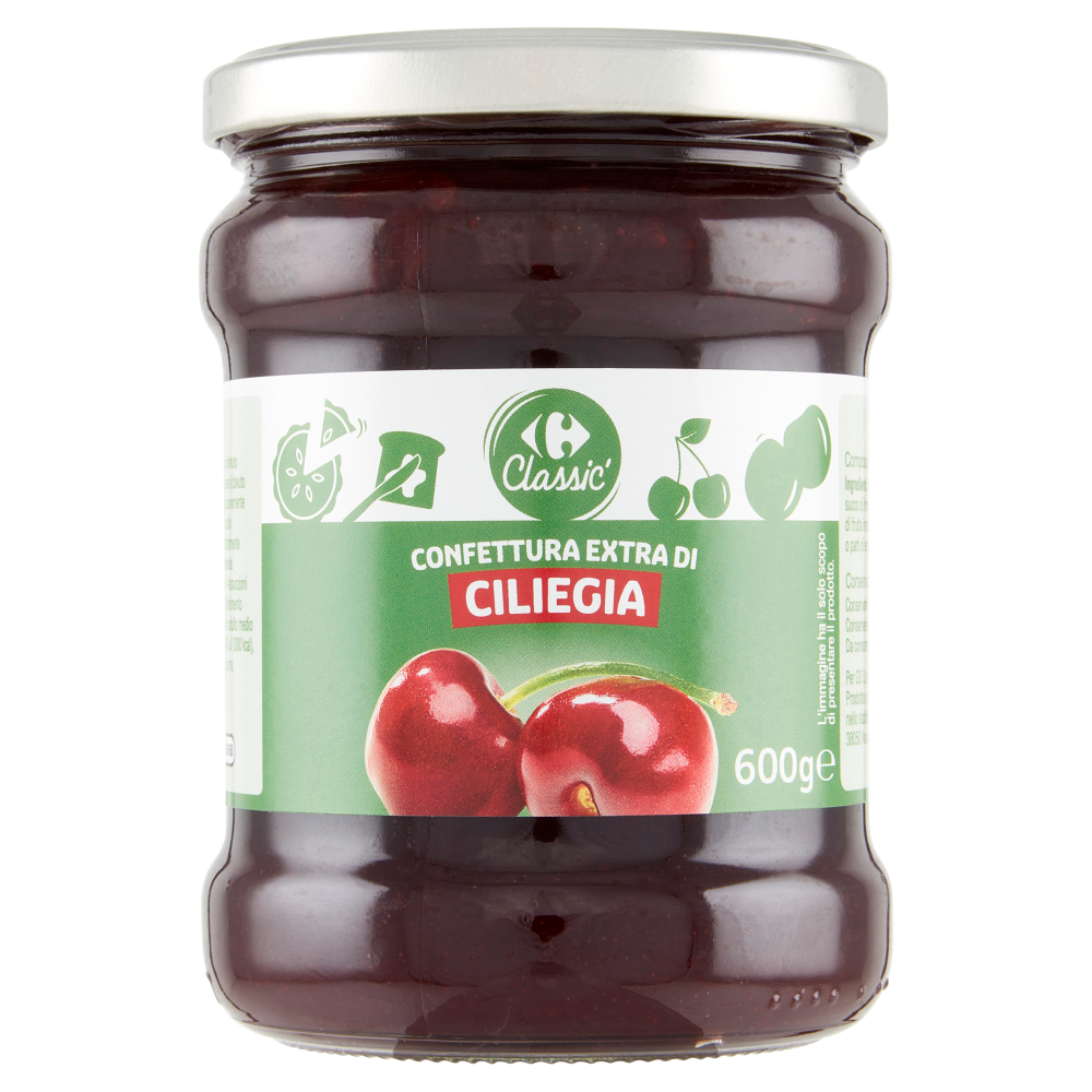Carrefour Classic Confettura Extra di Ciliegia 600 g