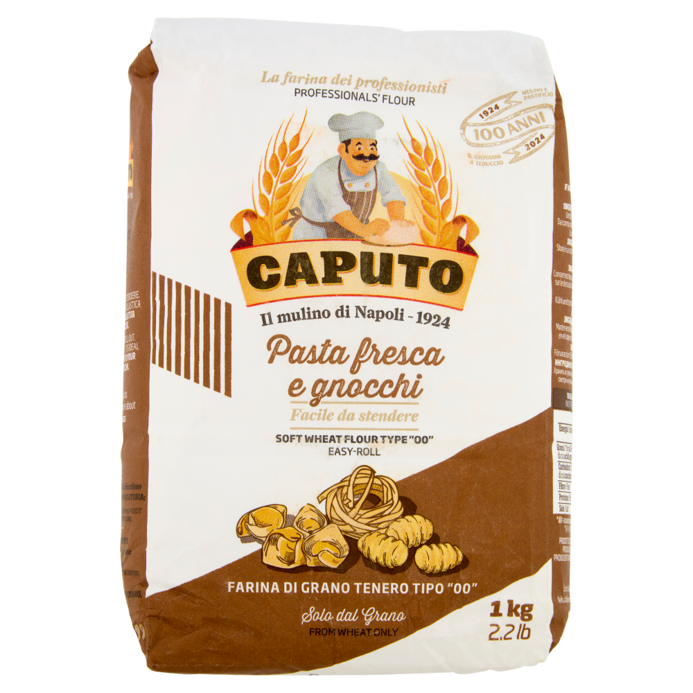 Caputo Pasta fresca e gnocchi Farina di Grano Tenero Tipo "00" 1 Kg