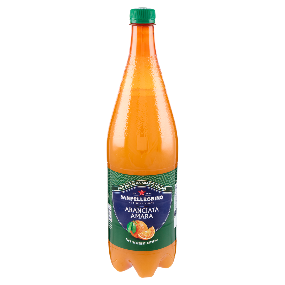 BIBITE SANPELLEGRINO, Bevande Gassate, Naturali, Aranciata Amara, Pet 120cl