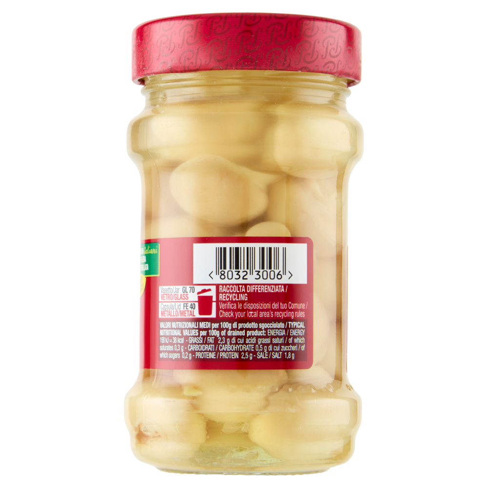Polli Funghetti Interi Sottolio 190 g
