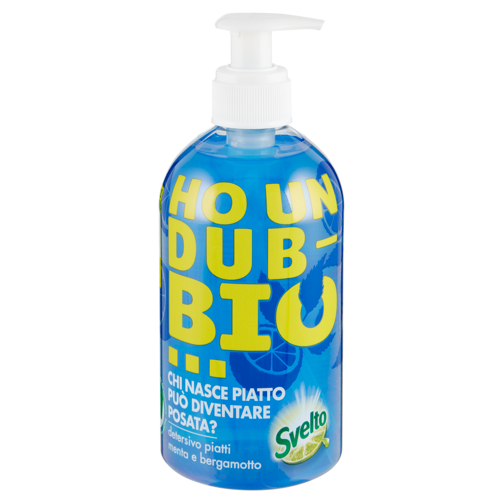 Svelto detersivo piatti menta e bergamotto 450 ml