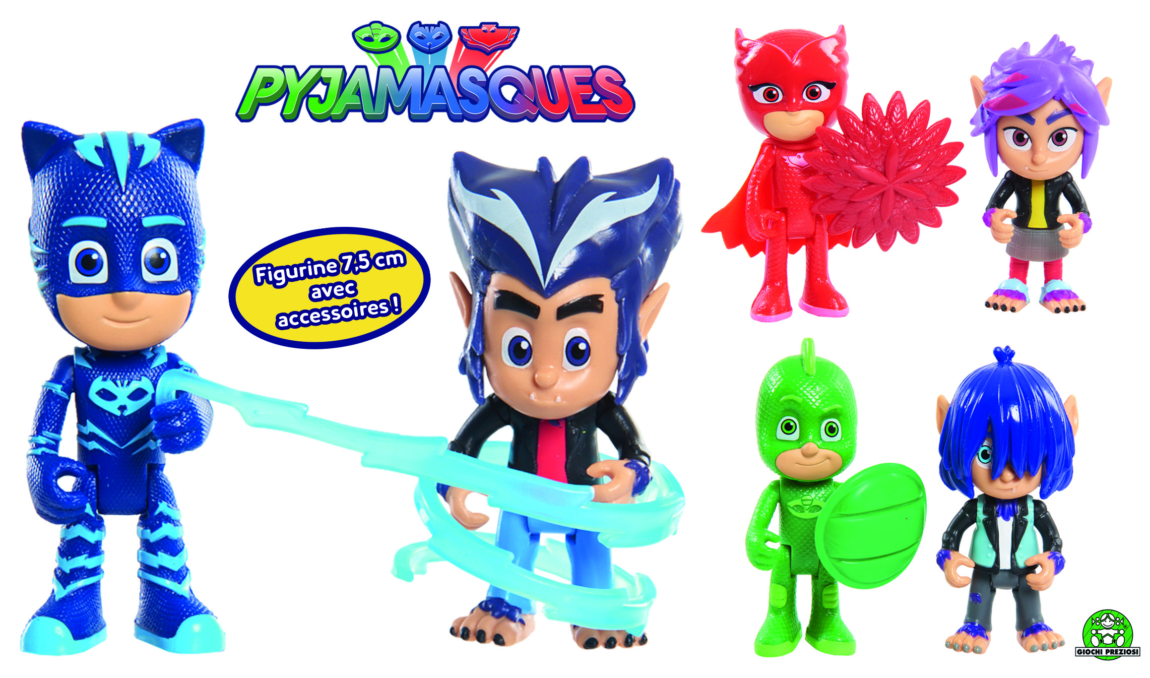 PJ Masks Coppia Personaggi Wave 3 Assortito