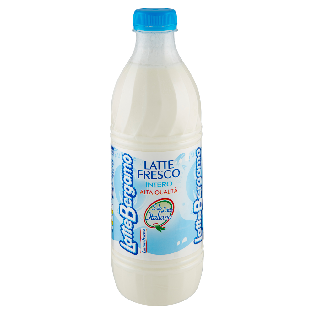 Latte Bergamo Latte Fresco Intero Alta Qualit&agrave; 1000 ml
