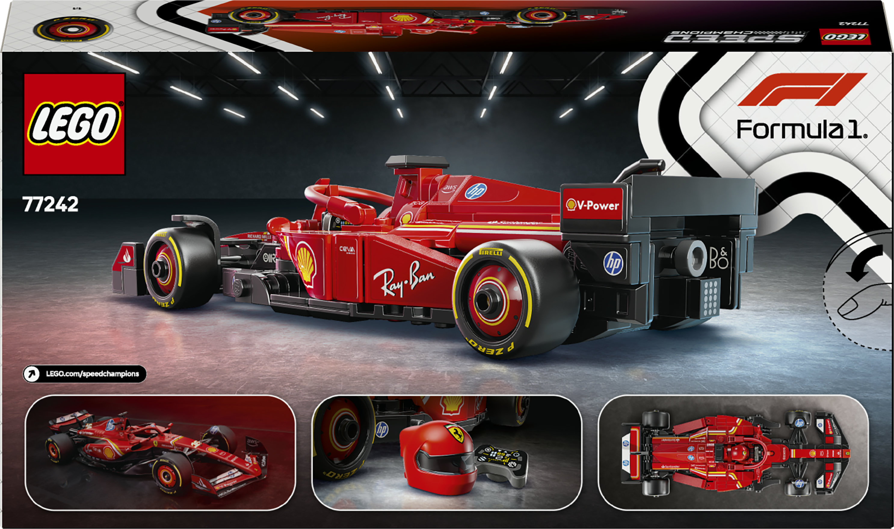 LEGO Speed Champions Auto da corsa F1&reg; Ferrari SF-24