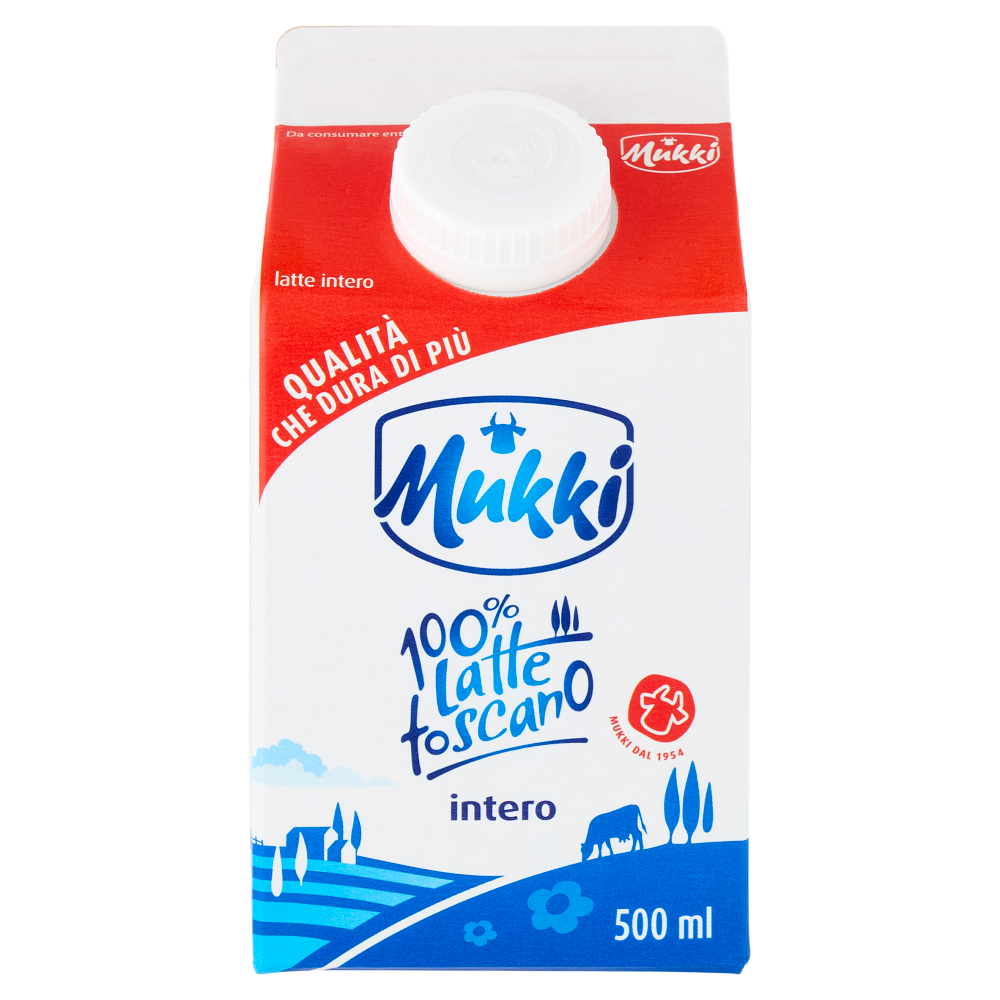 Mukki 100% Latte toscano intero 500 ml