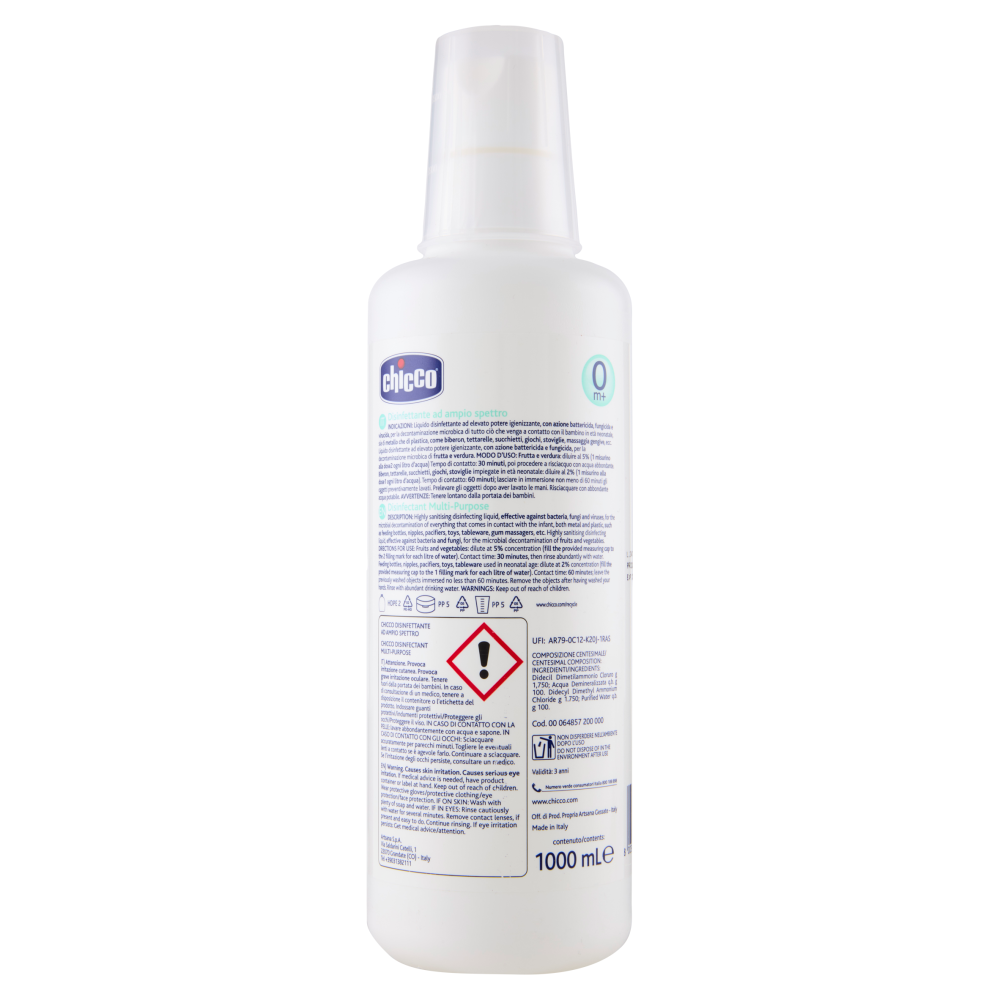 Chicco Disinfettante ad ampio spettro 0m+ 1000 mL