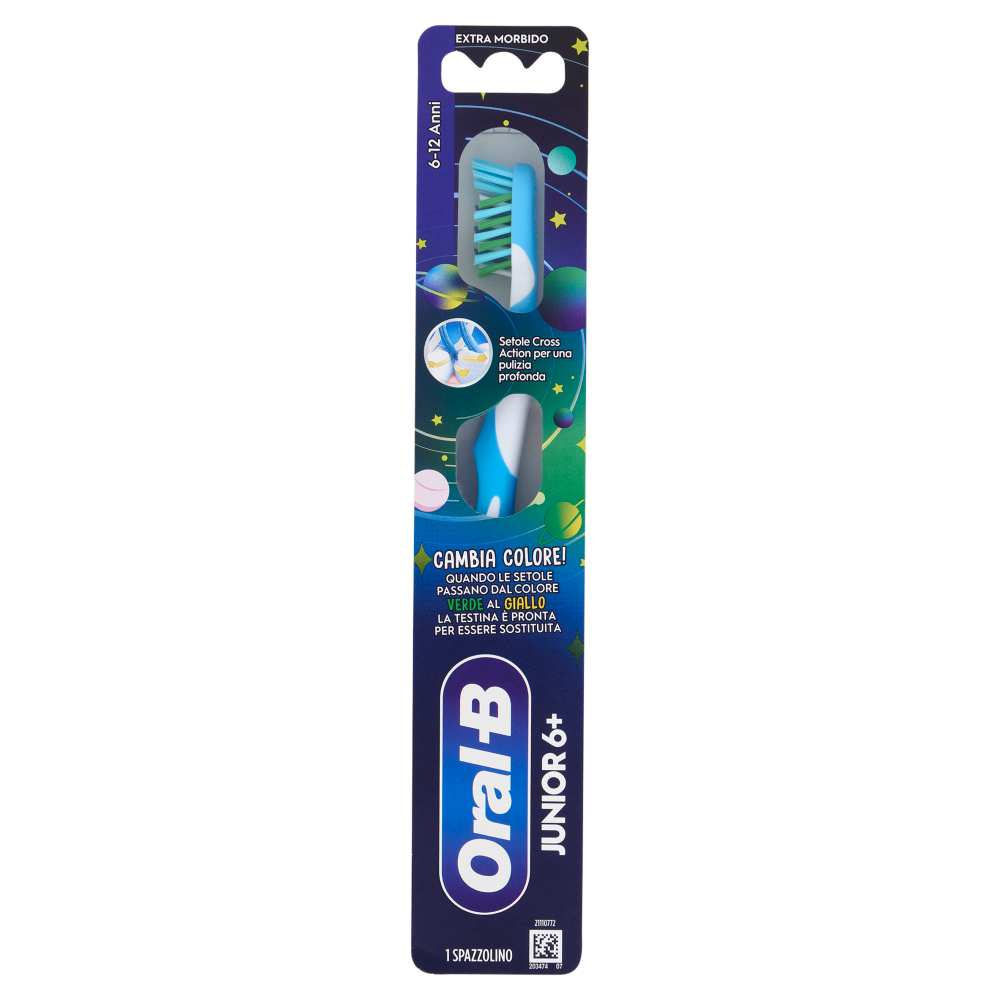 Oral-B Spazzolino Manuale Junior 6+ Extra Morbido 1 pz