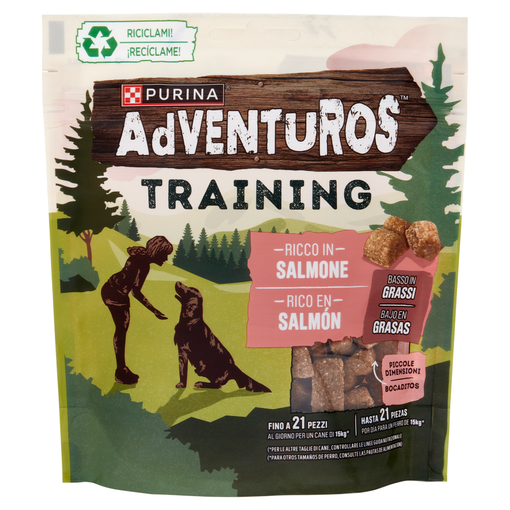 PURINA ADVENTUROS Training Salmone 115 g