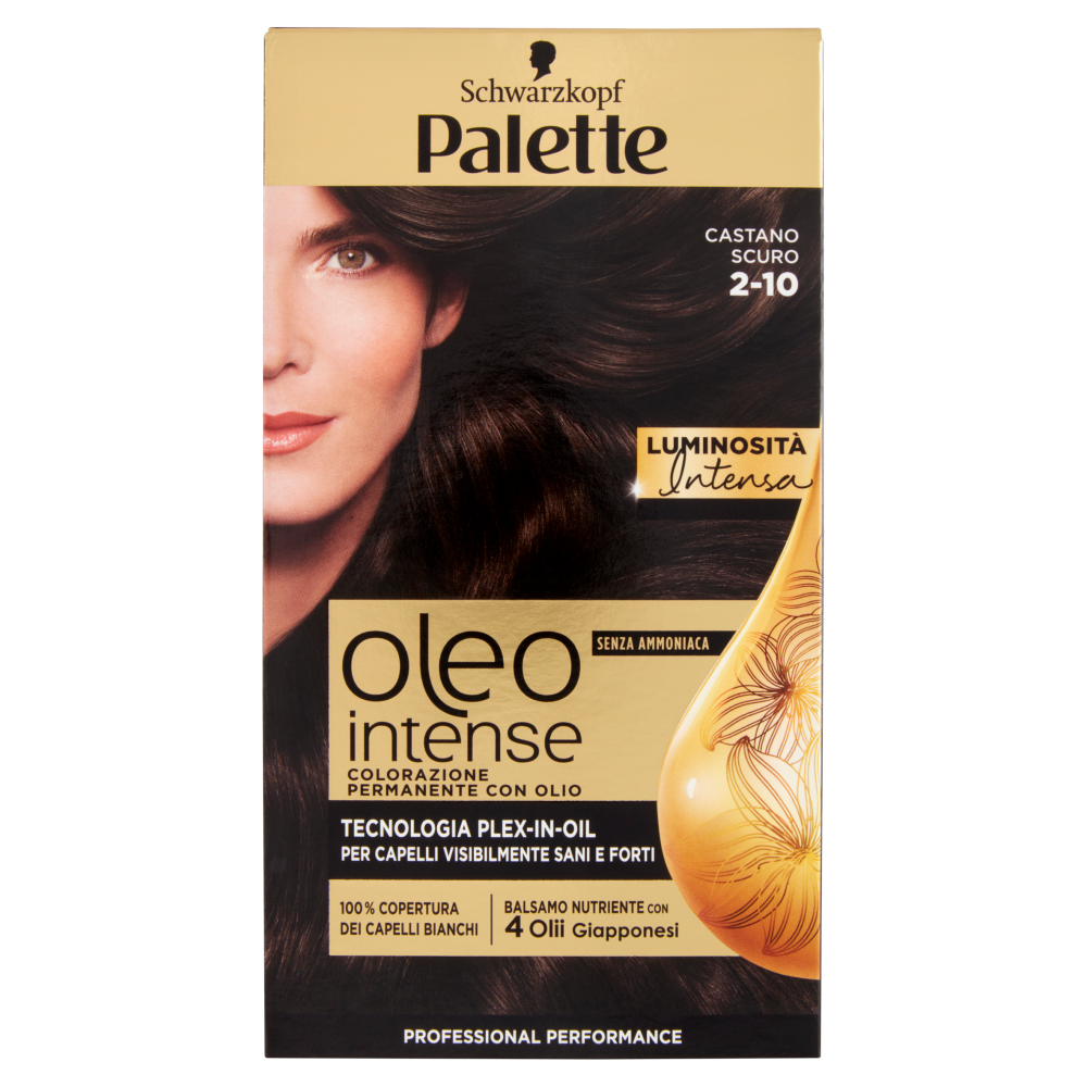 Palette oleo intense Castano Scuro 2-10