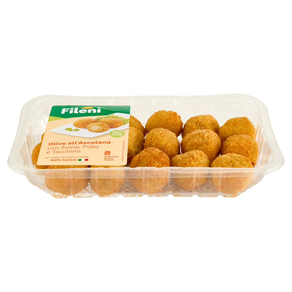 Fileni Olive all'Ascolana con Suino, Pollo e Tacchino 