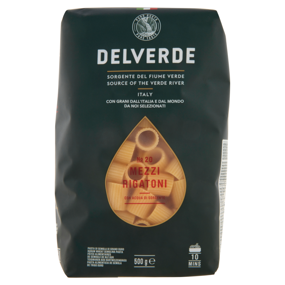 Delverde No 20 Mezzi Rigatoni 500 g