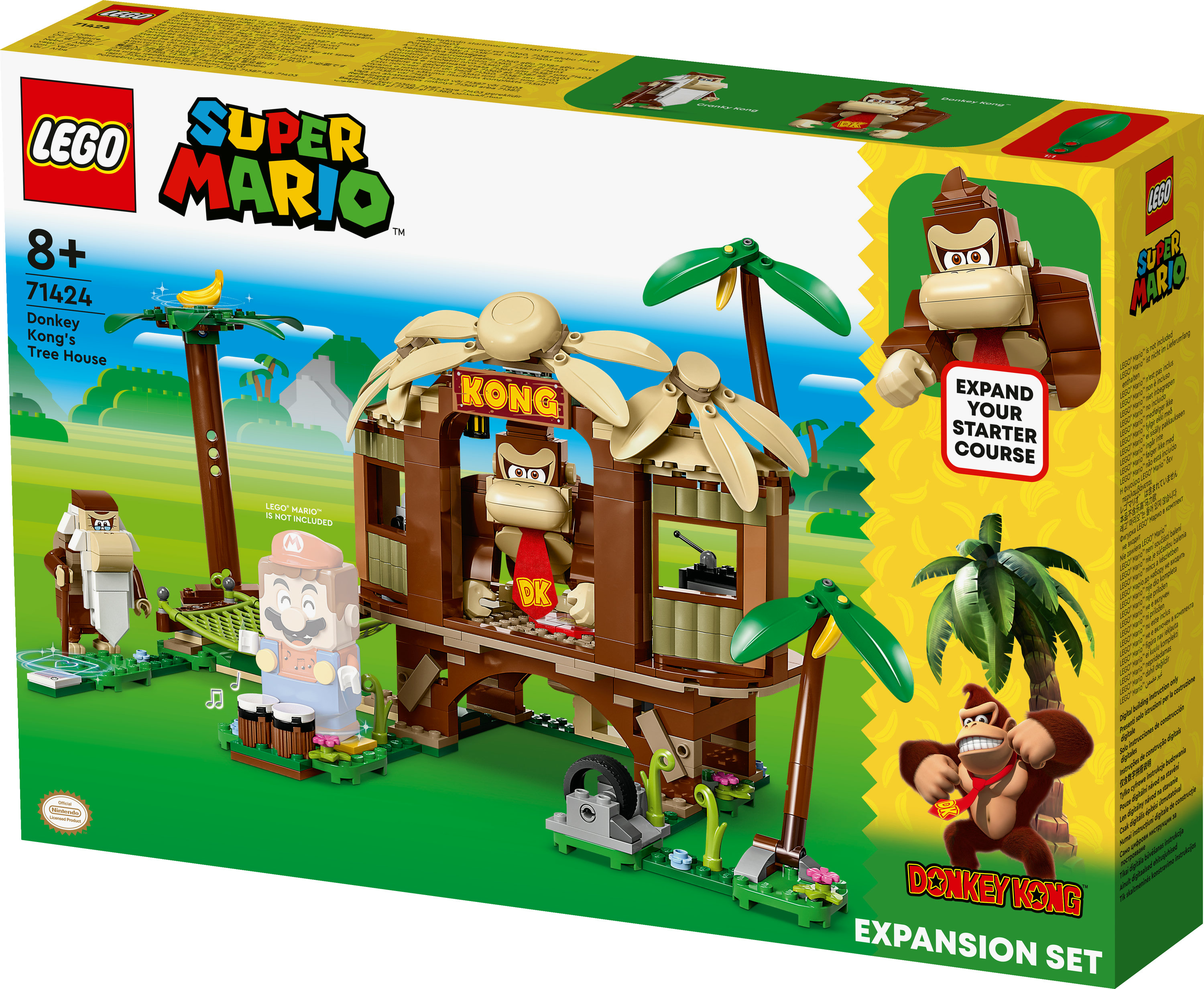 LEGO Super Mario Pack di espansione Casa sull'albero di Donkey Kong