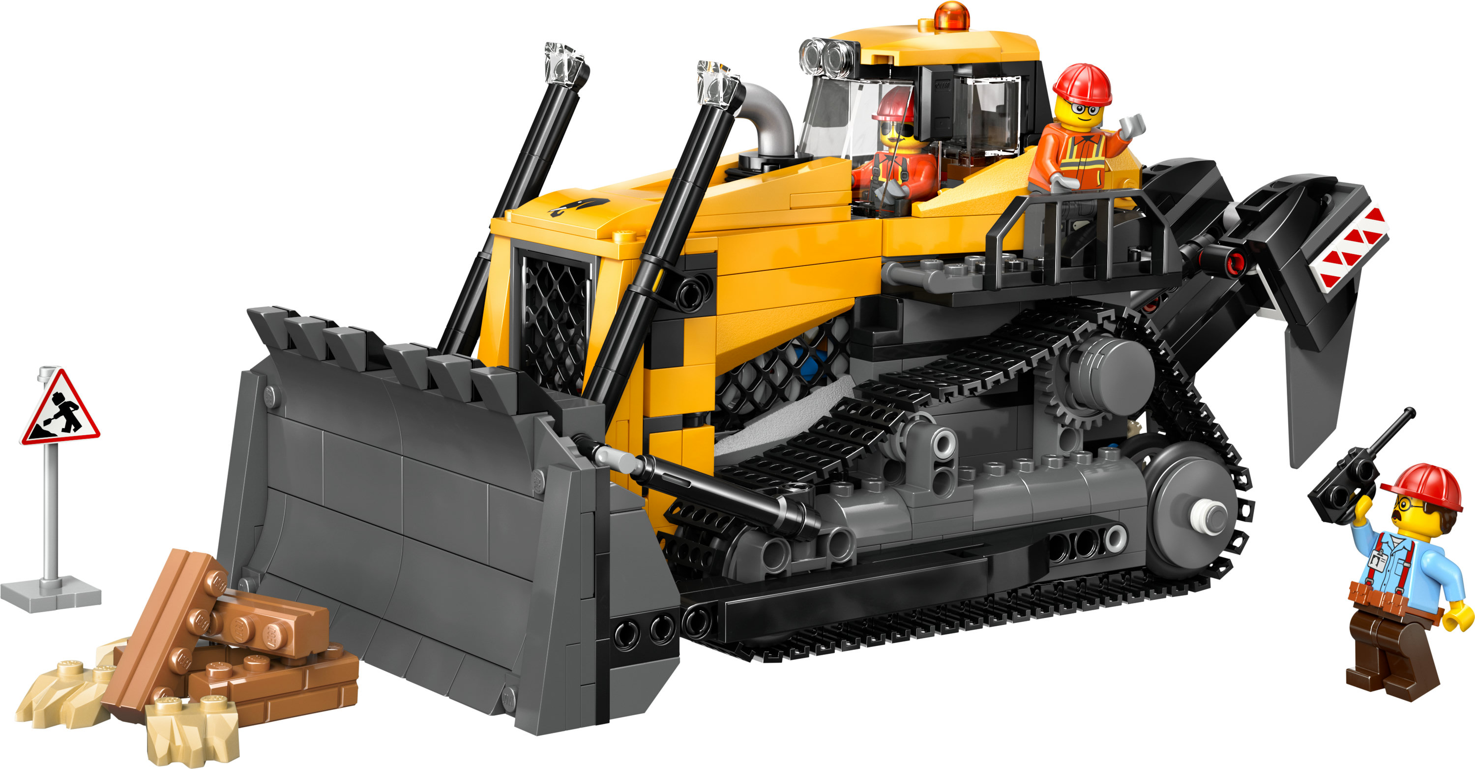 LEGO City Bulldozer giallo