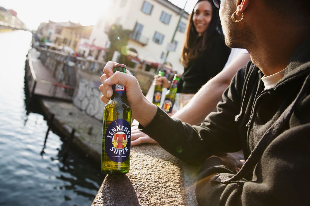 Tennents Super, Birra Bottiglia 35,5cl