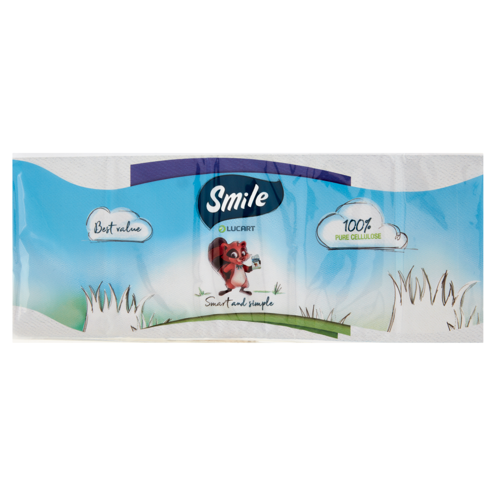 Smile Fazzoletti 10 pz