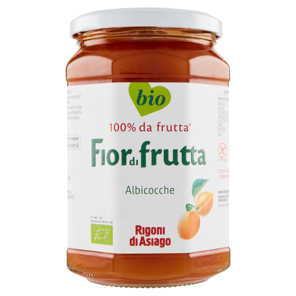 Rigoni di Asiago Fiordifrutta Albicocche bio 630 g