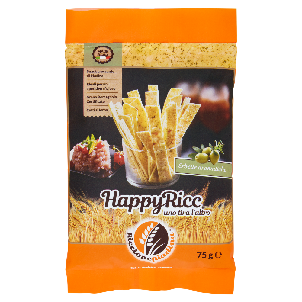 Riccionepiadina HappyRicc Erbette Aromatiche 75 g