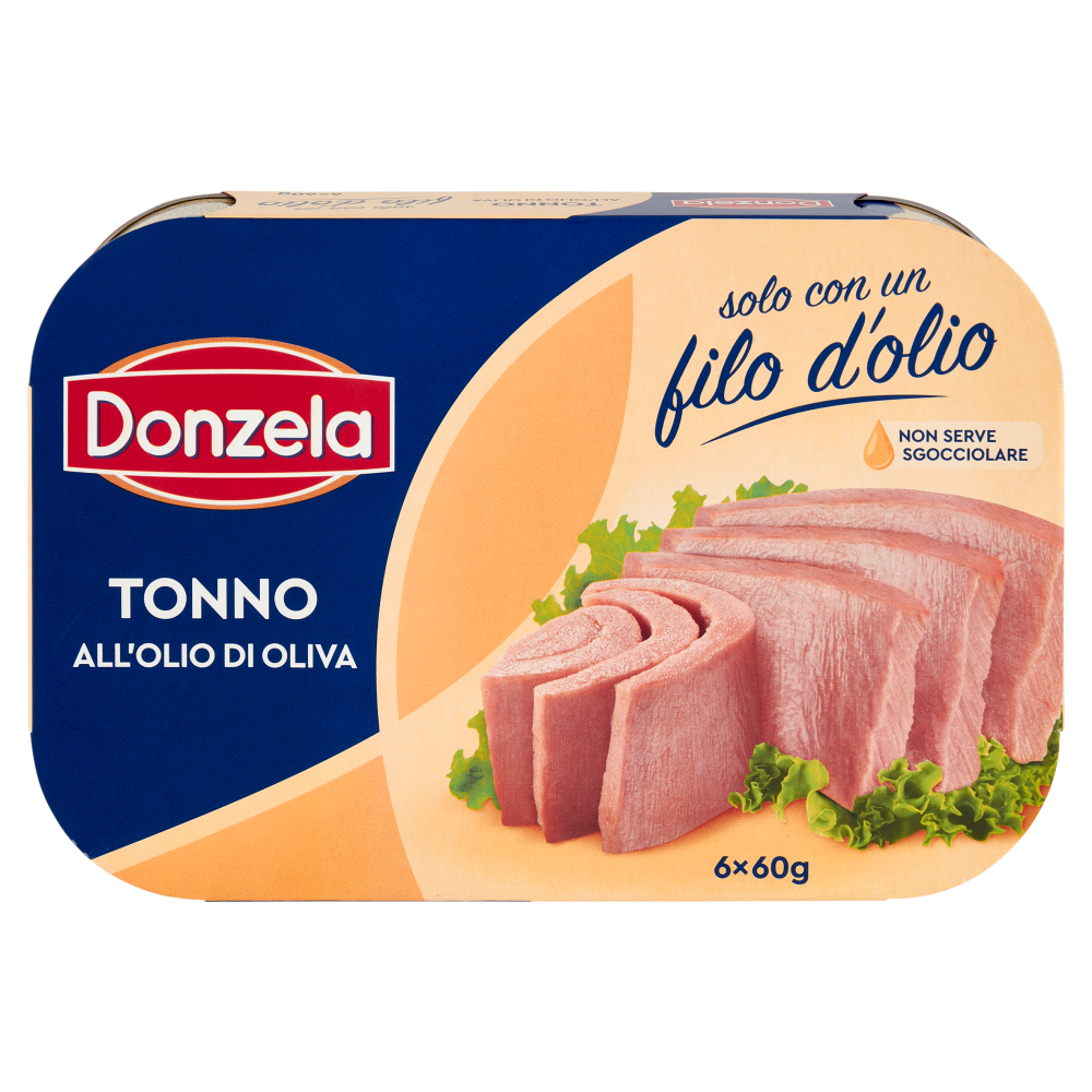 Donzela Tonno all'Olio di Oliva 6 x 60 g