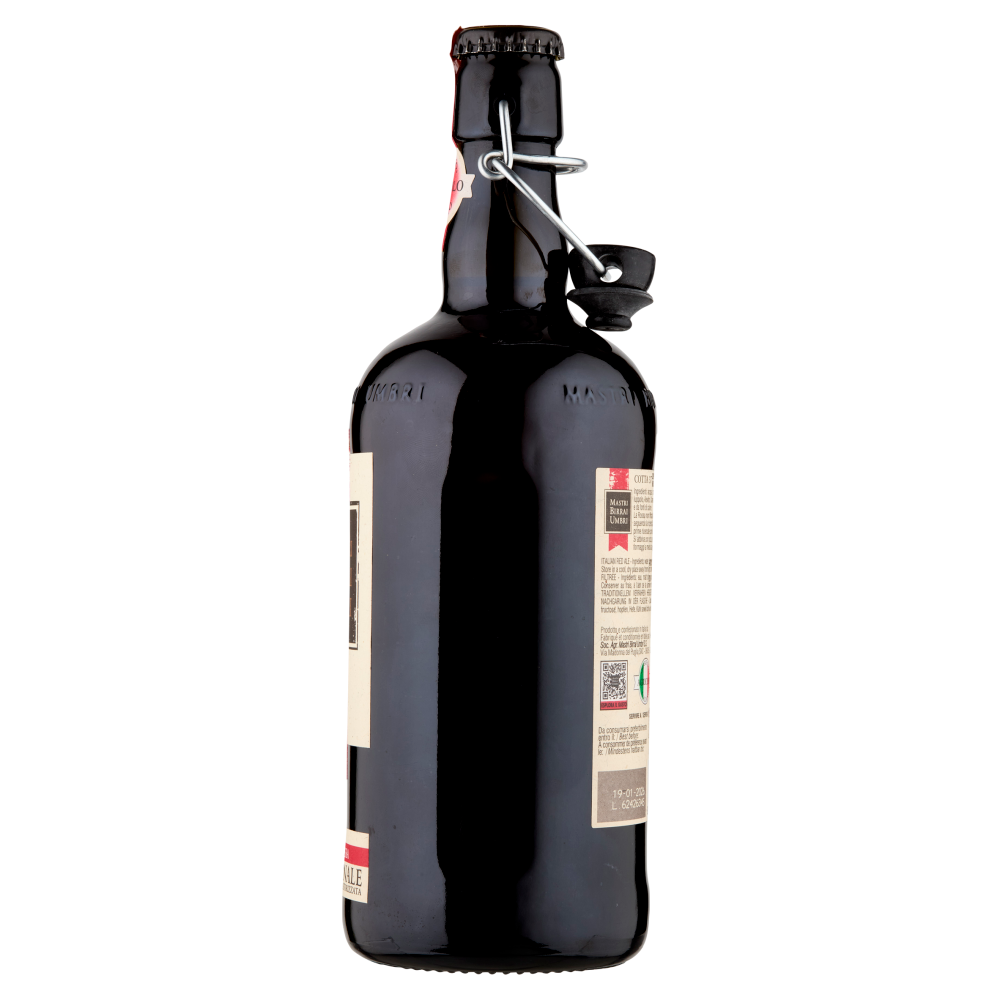 Mastri Birrai Umbri Cotta 37 Birra Rossa Artigianale Non Filtrata Non Pastorizzata 0,75 L