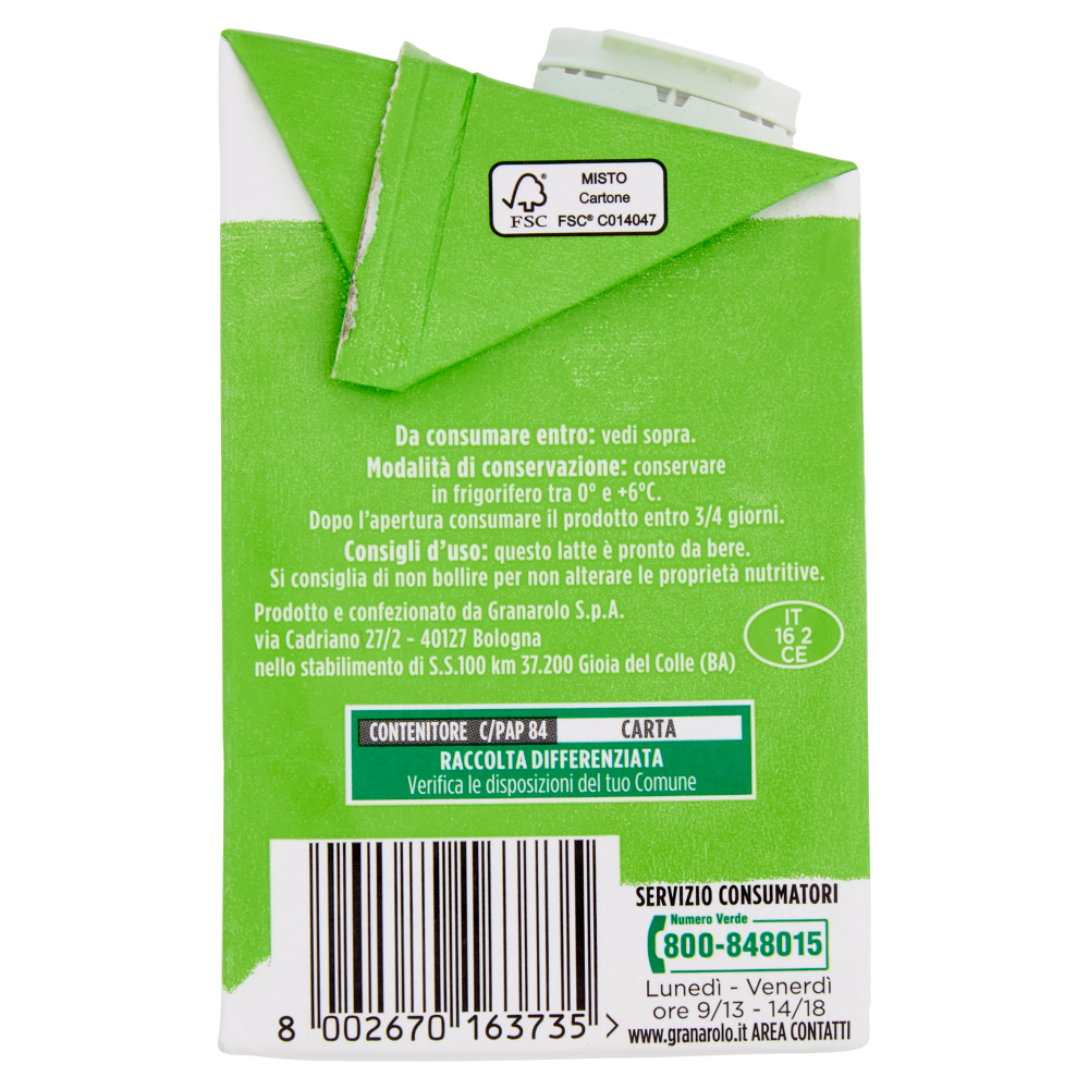 Granarolo Benessere Accadì Senza Lattosio Senza Grassi 500 ml