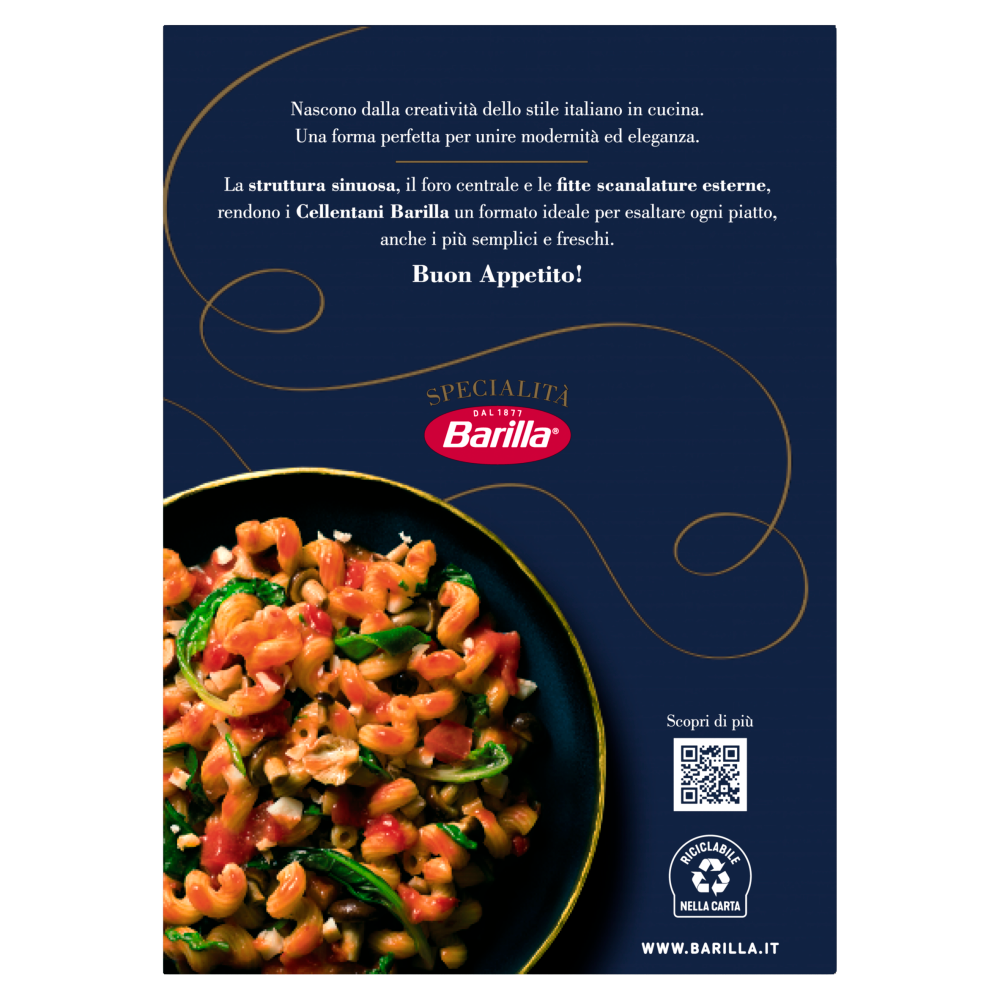 Barilla Pasta Specialità Cellentani 500g