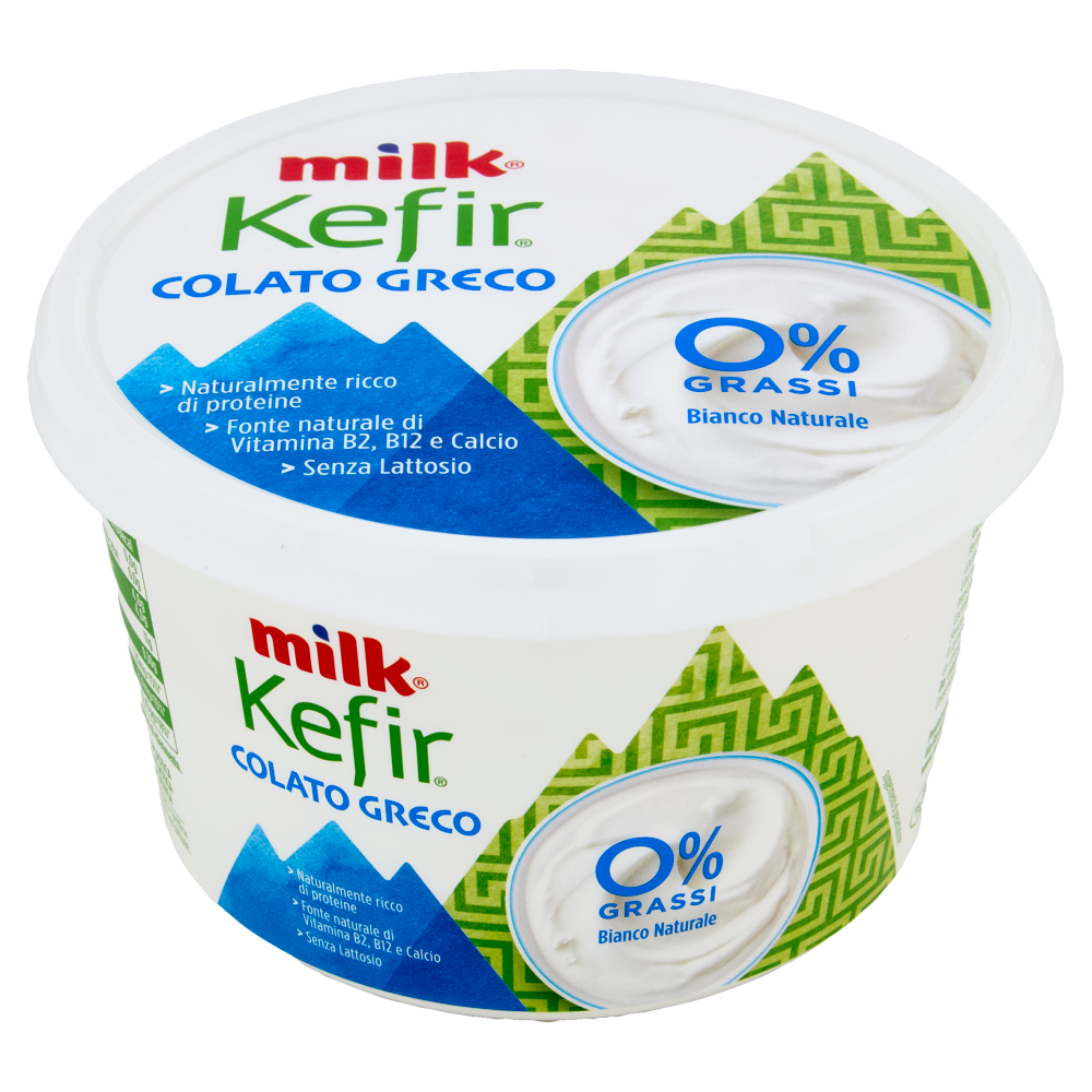 Milk Kefir Colato Greco 0% Grassi Bianco Naturale 500 g