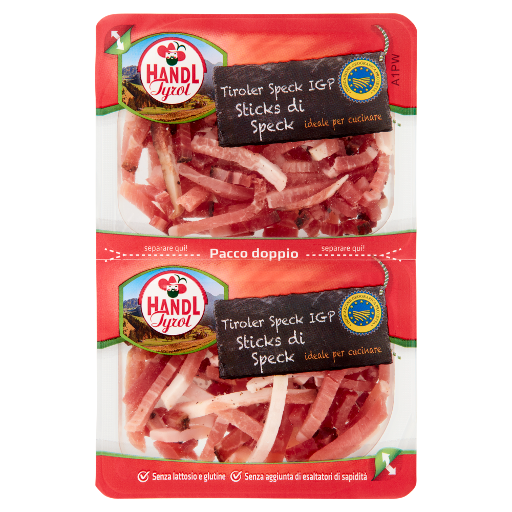 Handl Tiroler Speck IGP Sticks di Speck 2 x 35 g