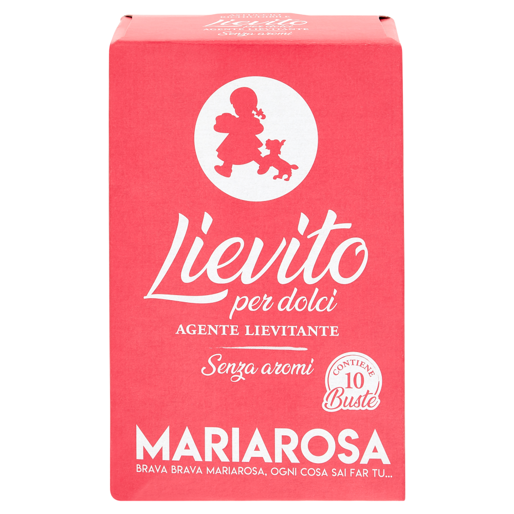 Mariarosa Lievito per dolci Agente Lievitante 10 x 16 g