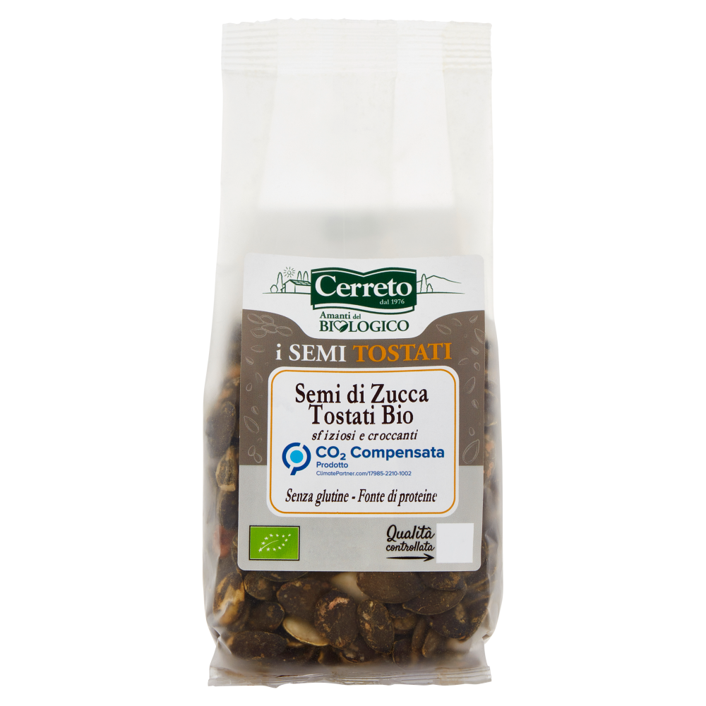 Cerreto i Semi Tostati Semi di Zucca Tostati Bio 120 g