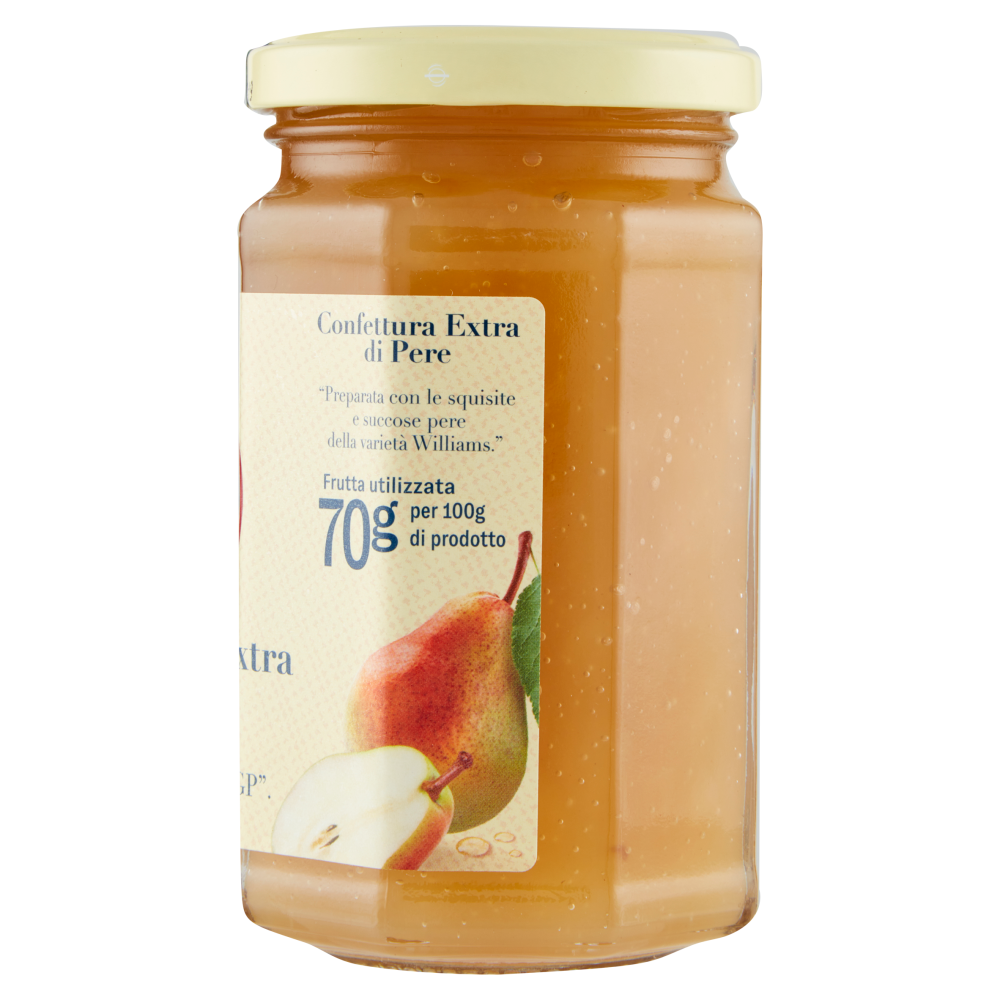 Terre d'Italia Confettura Extra di Pere con "Pera dell'Emilia-Romagna IGP" 340 g