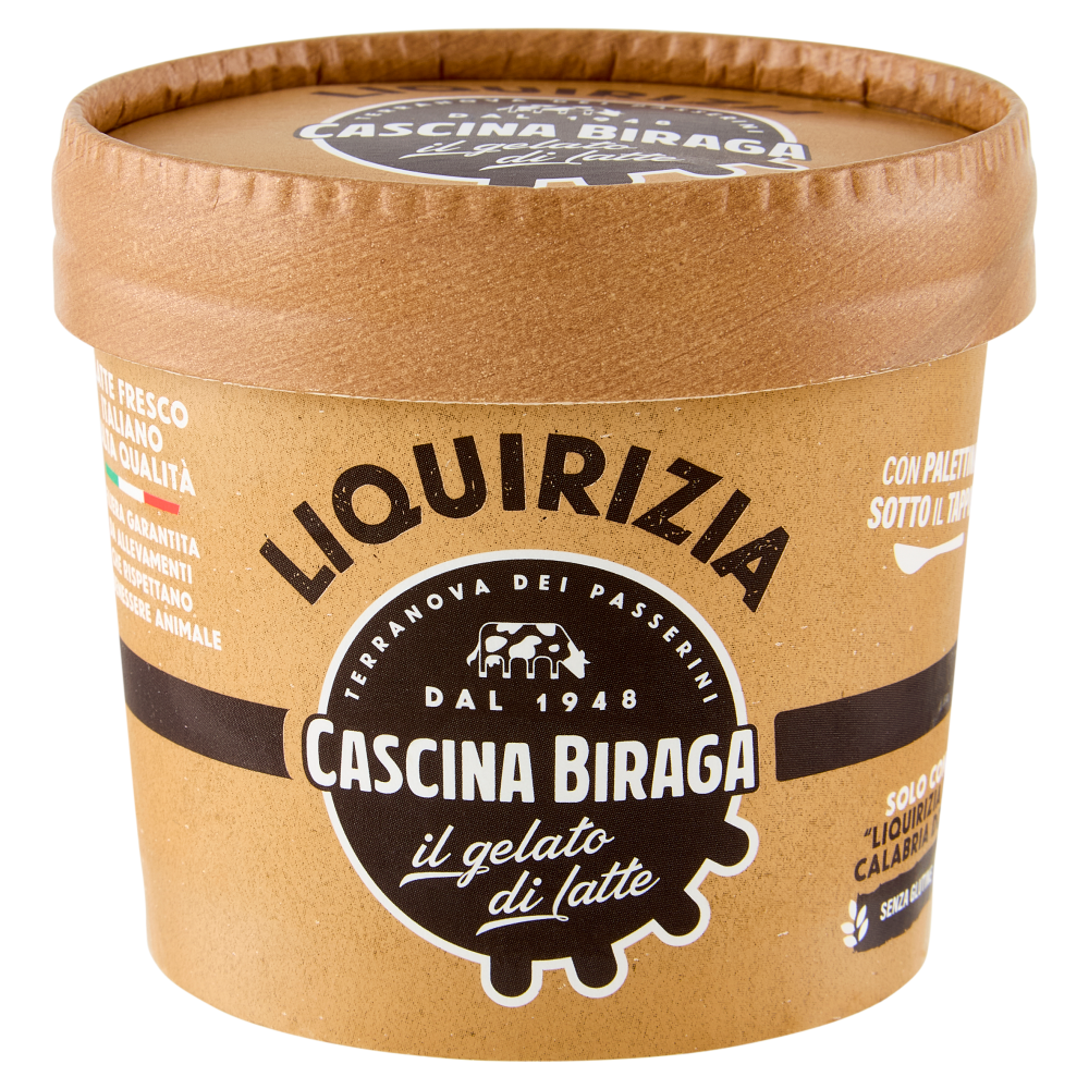 Cascina Biraga Liquirizia il gelato di latte 90 g