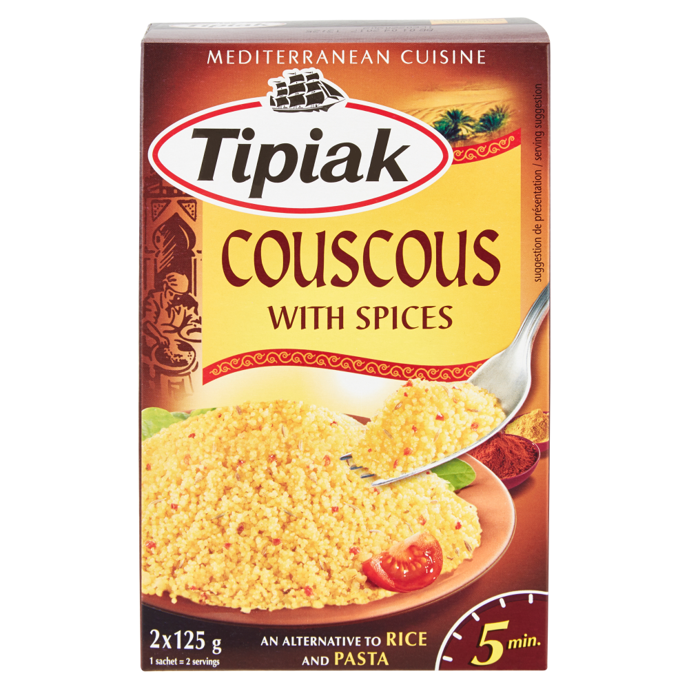 Tipiak Couscous with Spices 2 x 125 g