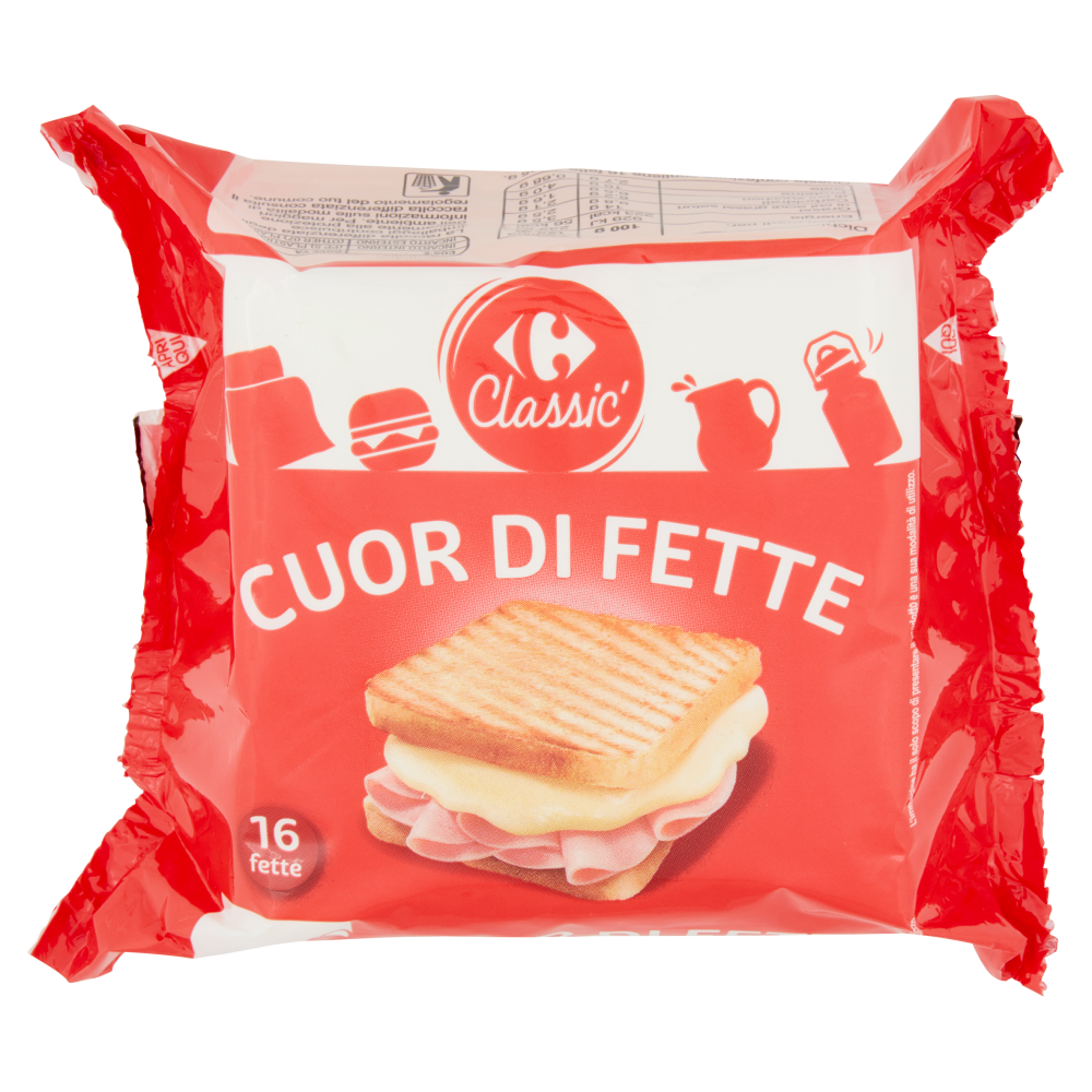 Carrefour Classic Cuor di Fette 16 x 25 g