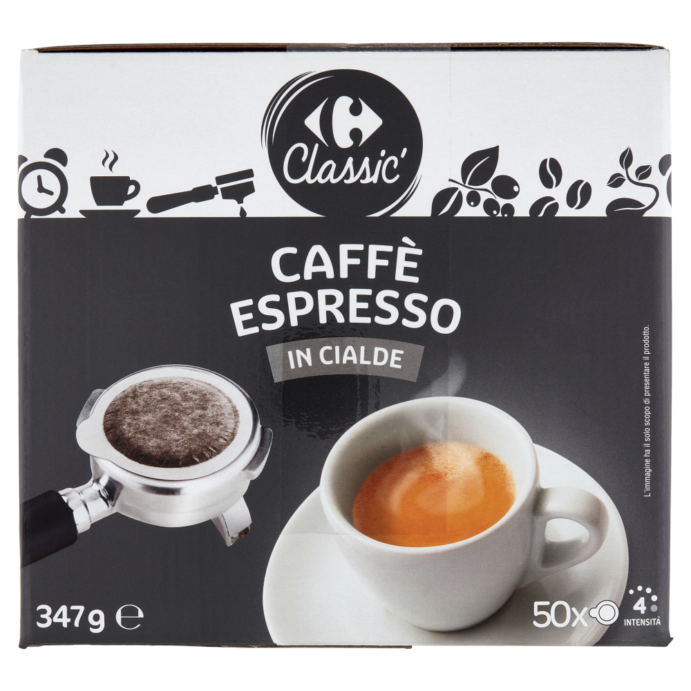 Carrefour Classic Caffè Espresso in Cialde 50 x 6,95 g