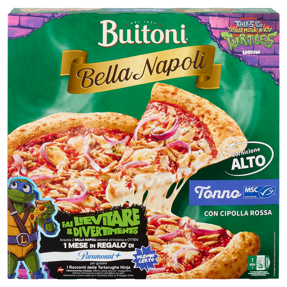 Buitoni Bella Napoli Tonno Pizza surgelata 410g