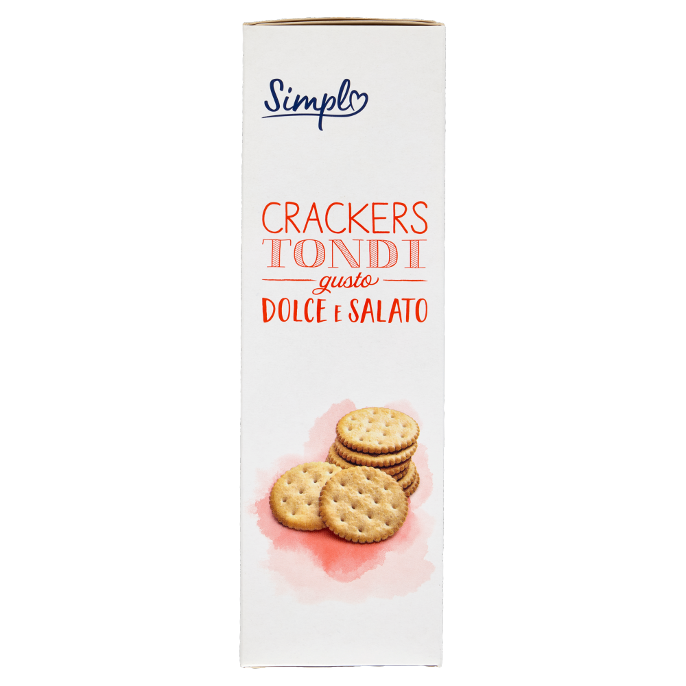 Simpl Crackers Tondi gusto Dolce e Salato 250 g
