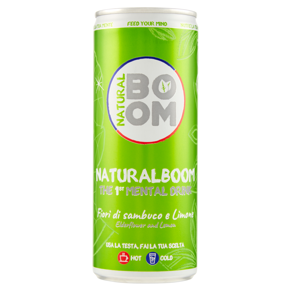 NATURALBOOM Fiori di sambuco e Limone 250 ml
