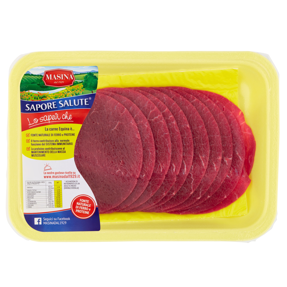 Masina Sapore Salute Carpaccio di Equino