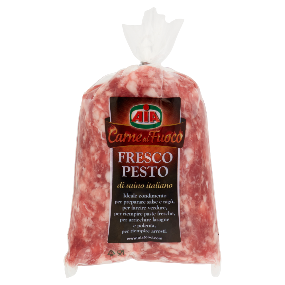 Aia Carne al Fuoco Fresco Pesto di suino italiano 0,300 kg