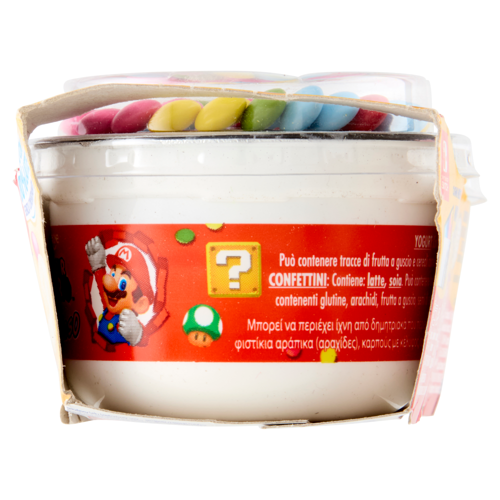 DANONE Super Mario, Yogurt gusto Banana con Confettini, 2x110g