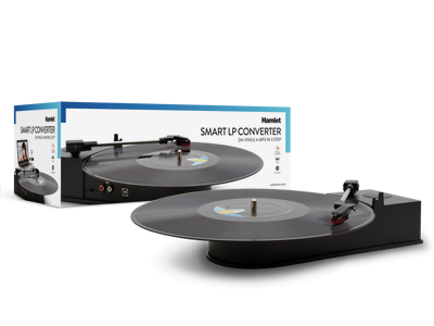 Hamlet Smart LP Converter convertitore da vinile a mp3 in 3 step
