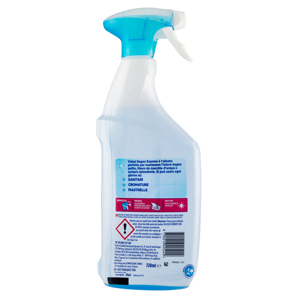 Viakal Bagno Express Fiori Eleganti 720 ml